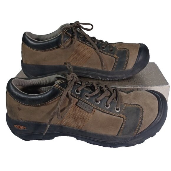 Keen Men's Austin Low Height Leather Oxford Sz 11 Outdoors Hiking - Picture 9 of 12